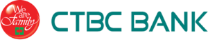 CTBC Bank logo with red "We are Family