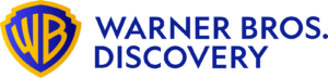 Blue and gold Warner Bros. Discovery logo