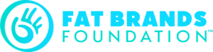 Fat Brands Foundation logo with hand icon