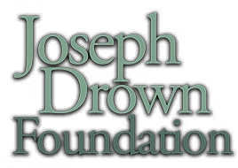 Joseph Drown Foundation logo on black background